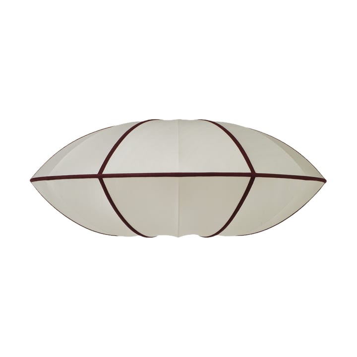 Indochina Classic UFO lampeskjerm - Offwhite-bordeaux - Oi Soi Oi