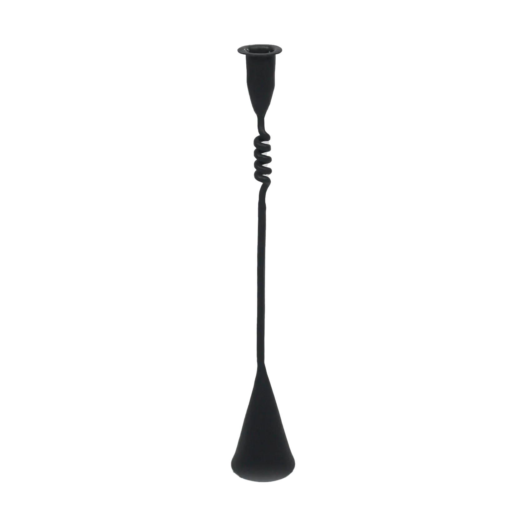 Askil lysestake 43 cm, Svart Olsson & Jensen