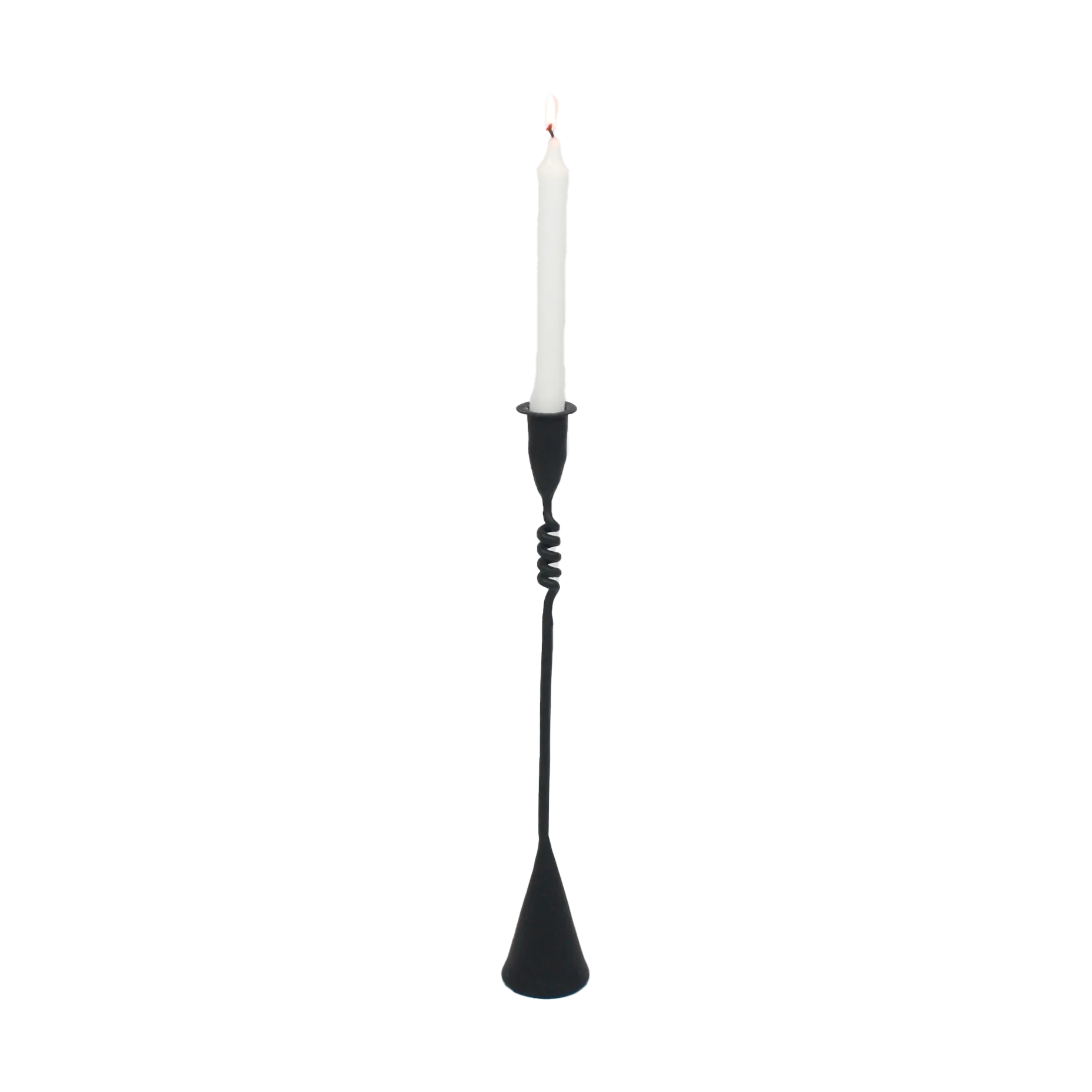 Askil lysestake 43 cm, Svart Olsson & Jensen
