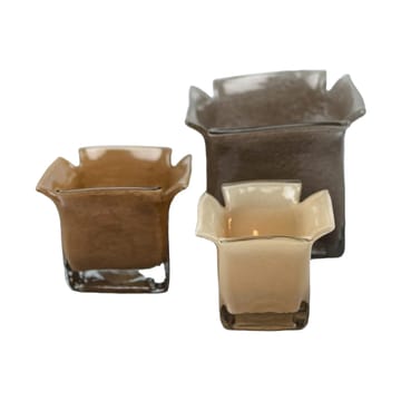 Atlas lykt 11,5 cm - Sand - Olsson & Jensen