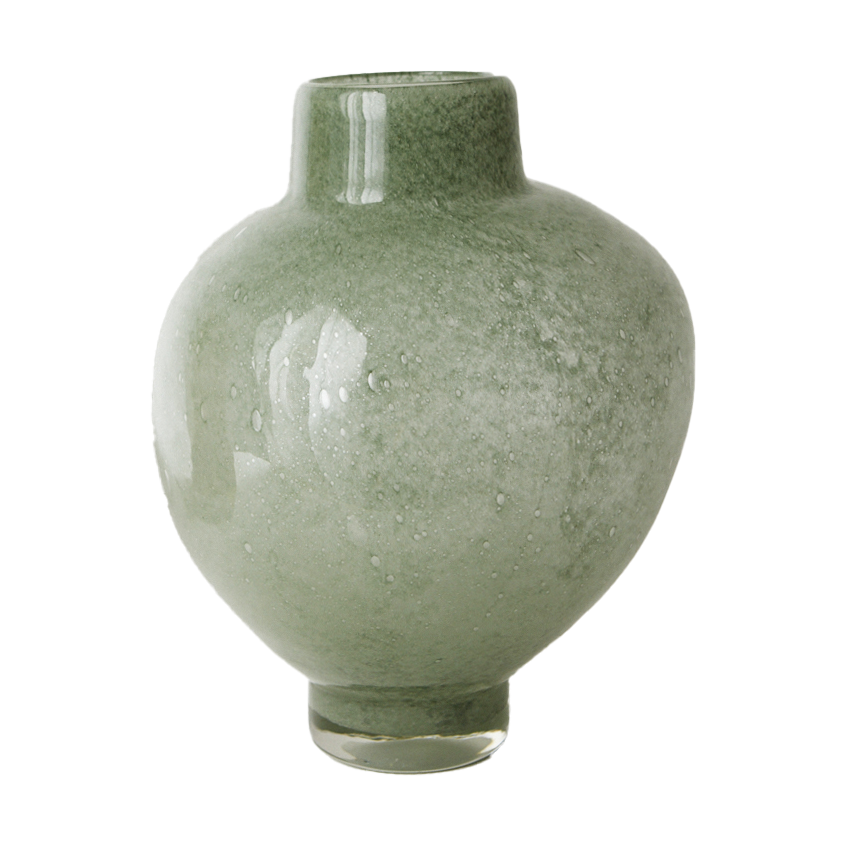 Olsson & Jensen Mila vase stor 29 cm Grønn