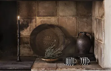 Monica kopp med skål 4-pakning - Svart - undefined - Olsson & Jensen