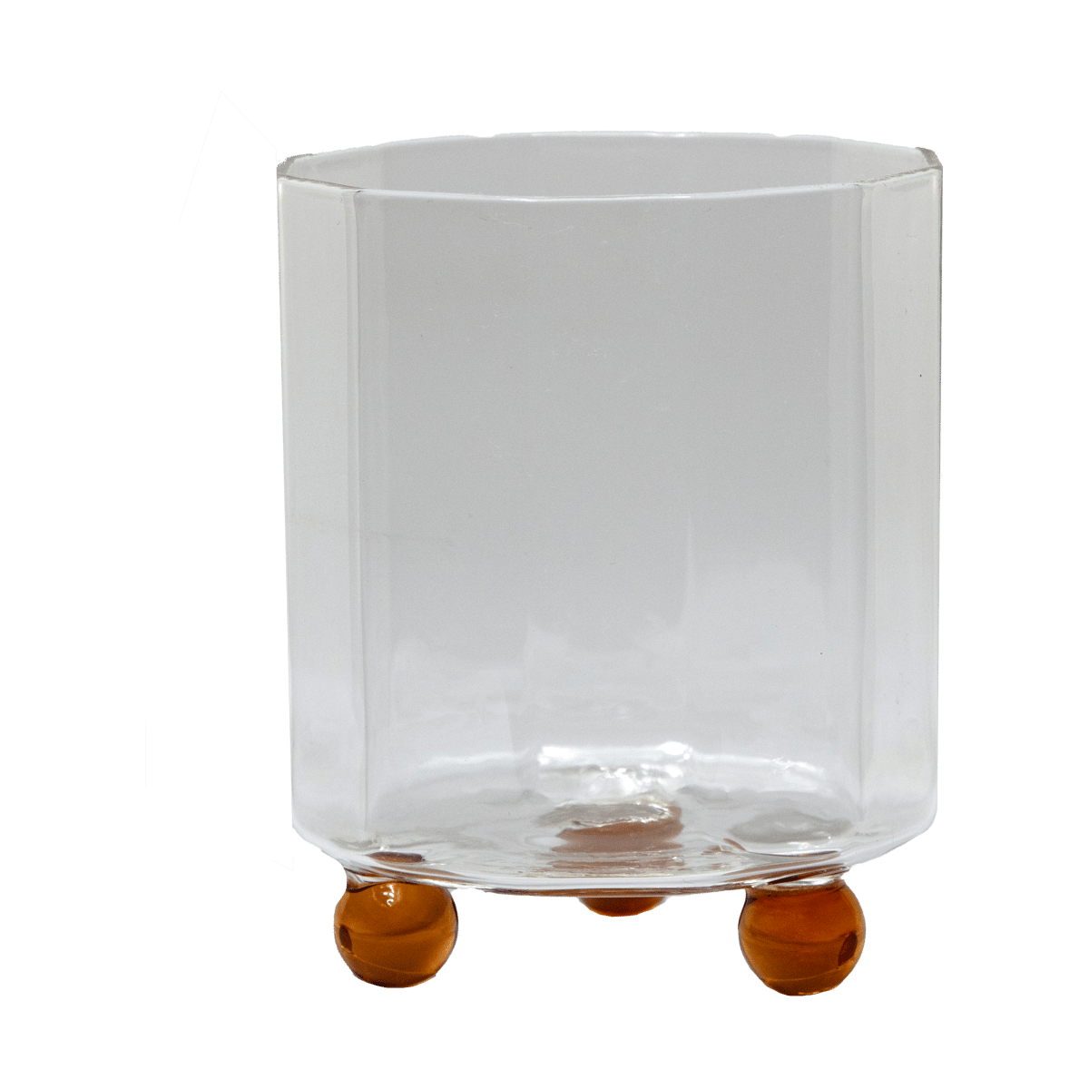 Olsson & Jensen Palermo drikkeglass Mørkegul