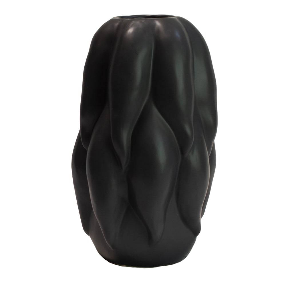 Olsson & Jensen Ridley vase 32 cm Svart