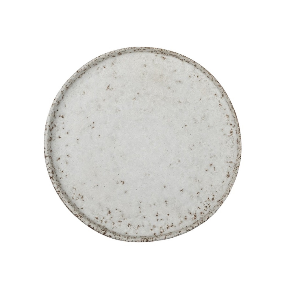 Olsson & Jensen Salt asjett Ø19,5 cm Beige-hvit