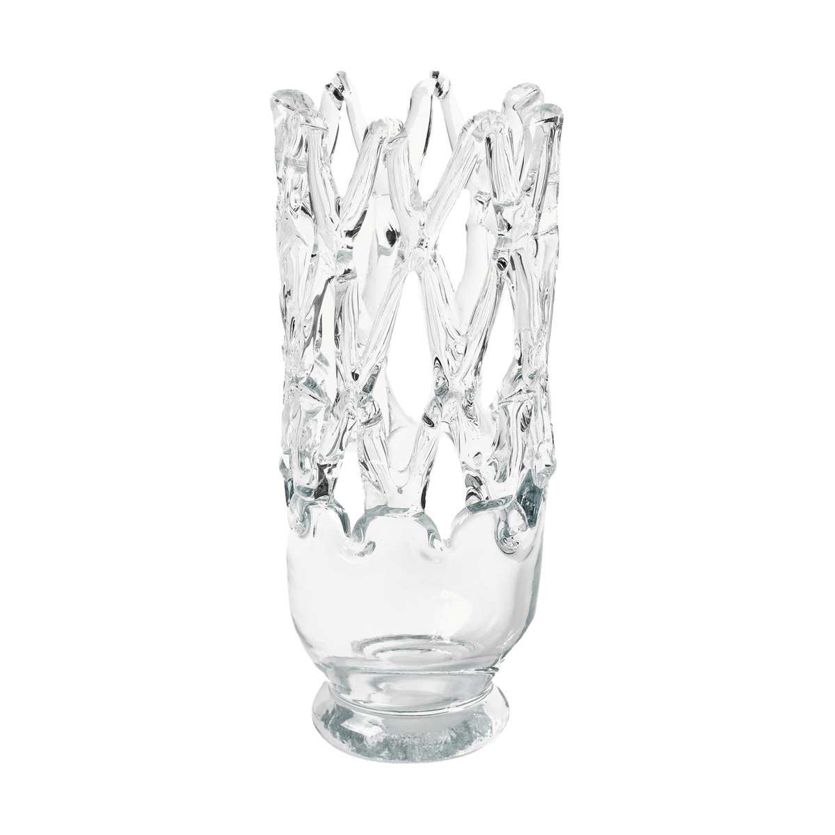 Olsson & Jensen Timantti vase liten 33 cm Klar