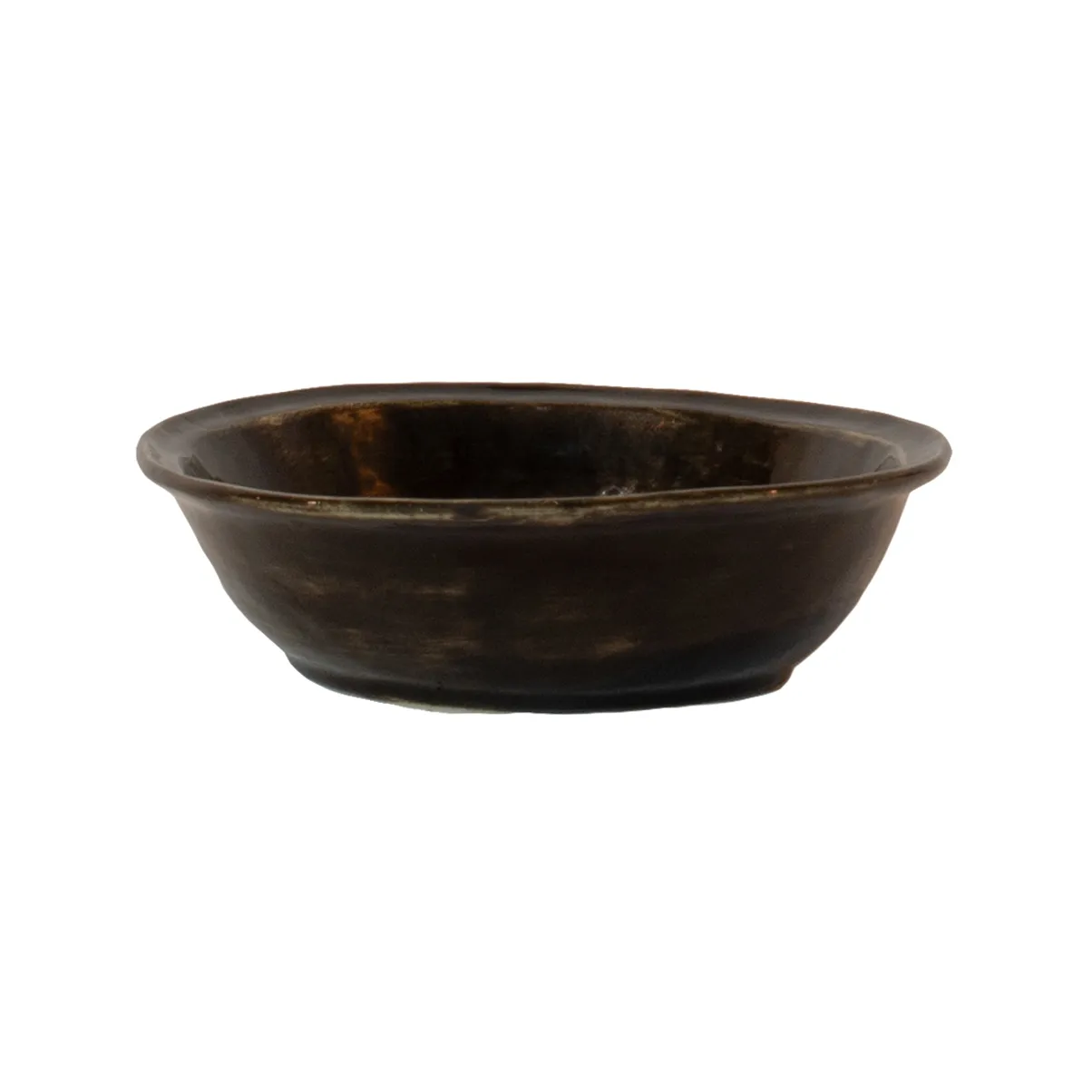 Yuki suppe-/pastatallerken, Brun-svart Olsson & Jensen