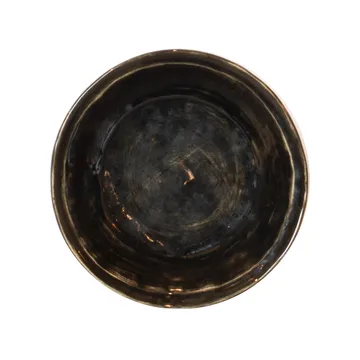 Yuki suppe-/pastatallerken - Brun-svart - Olsson & Jensen