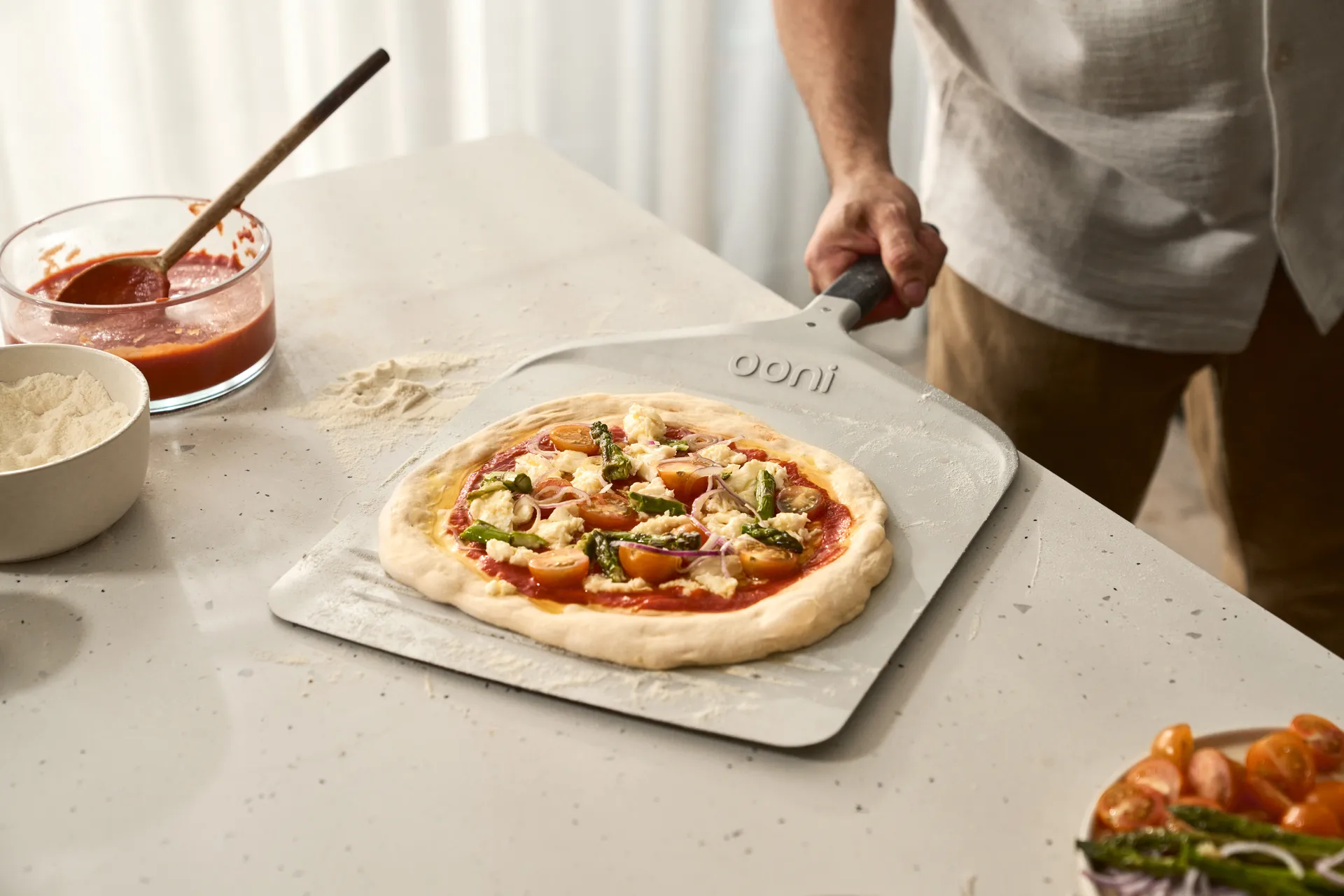 Ooni Compact pizzaspade, Silver, 12 Ooni