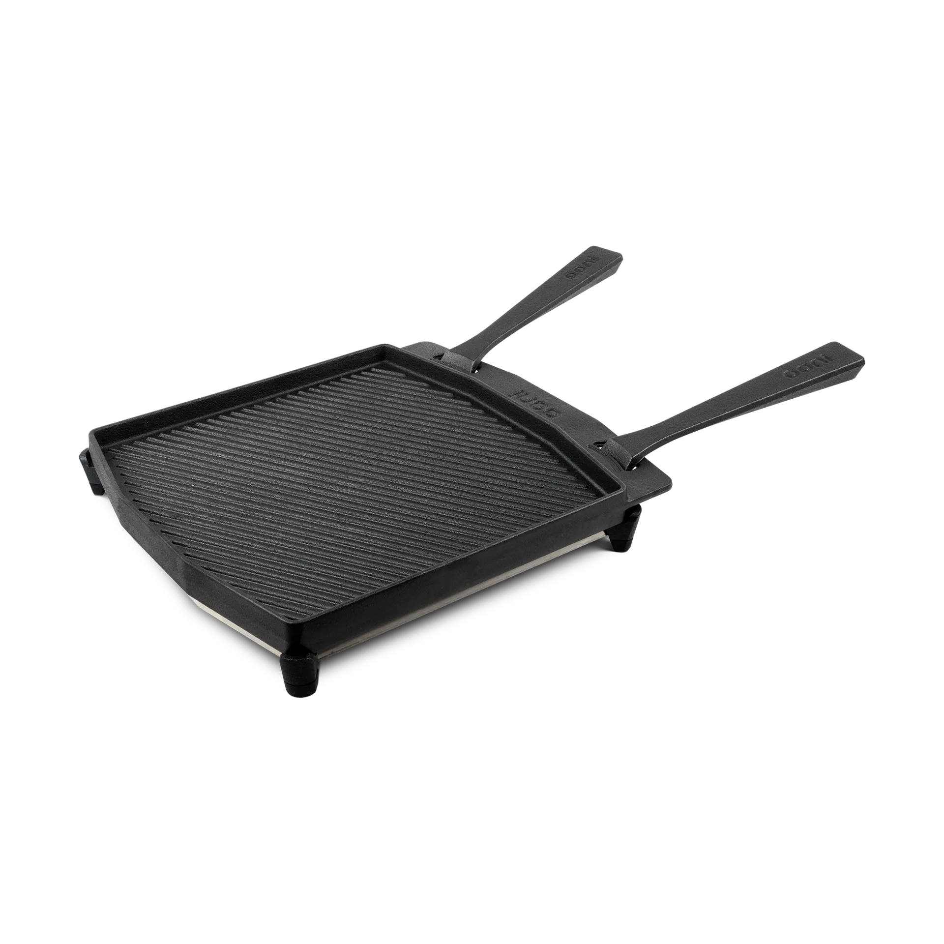 Ooni dobbeltsidig grillpanne/stekhelle, Cast Iron Ooni