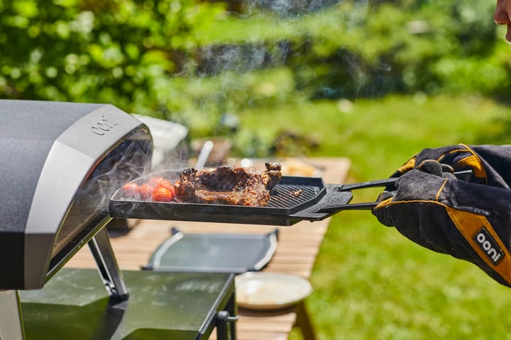 Ooni dobbeltsidig grillpanne/stekhelle, Cast Iron Ooni