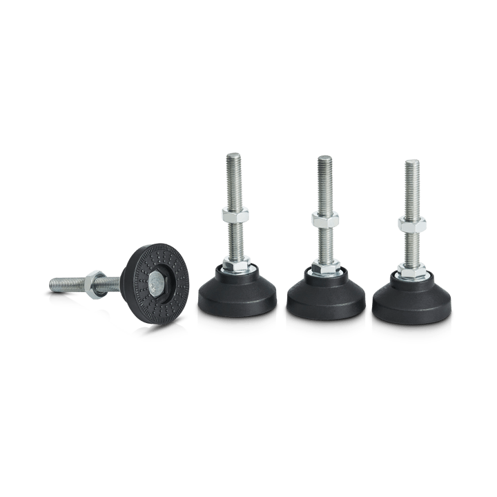 Ooni fotsett til modulbord 4-pack - Black - Ooni