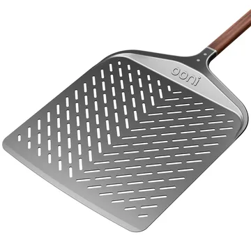 Ooni Signature perforert pizzaspade - Aluminium-valnøtt, 14 - Ooni