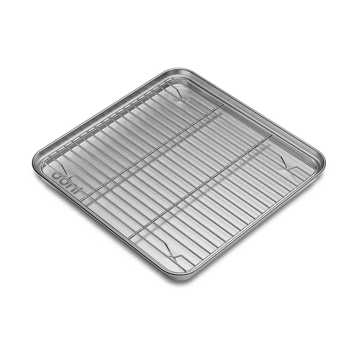 Ooni Volt 2 bakeplate med rist - Rustfritt stål - Ooni