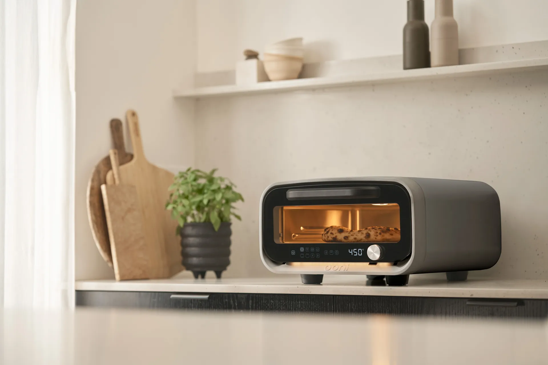 Ooni Volt 2 elektrisk pizzovn, Charcoal grey Ooni