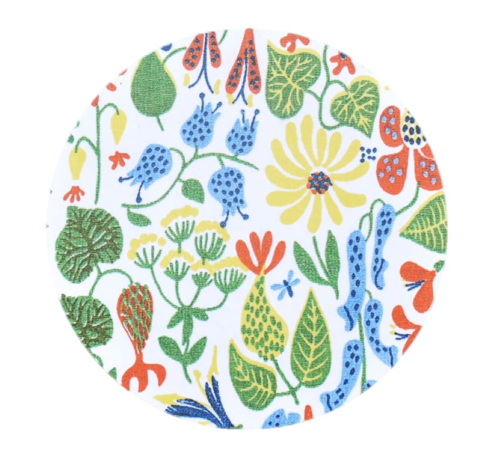 Opto Design Herbarium gul gryteunderlag Ø 21 cm
