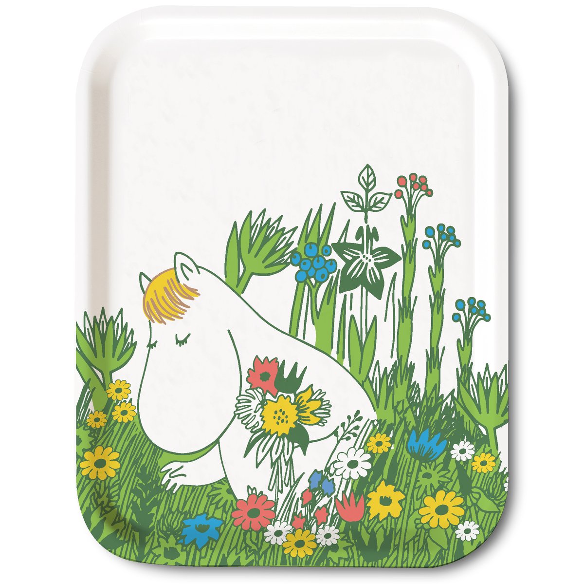 Opto Design Mummi Snorkmaiden Summer brett 27x20 cm