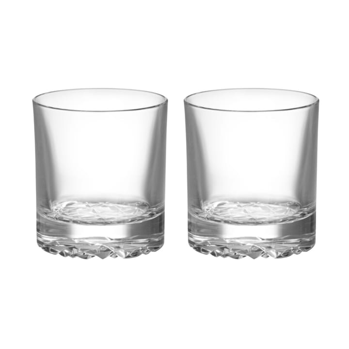 Carat Double Old Fashioned glass 28 cl 2-pk, Klar Orrefors