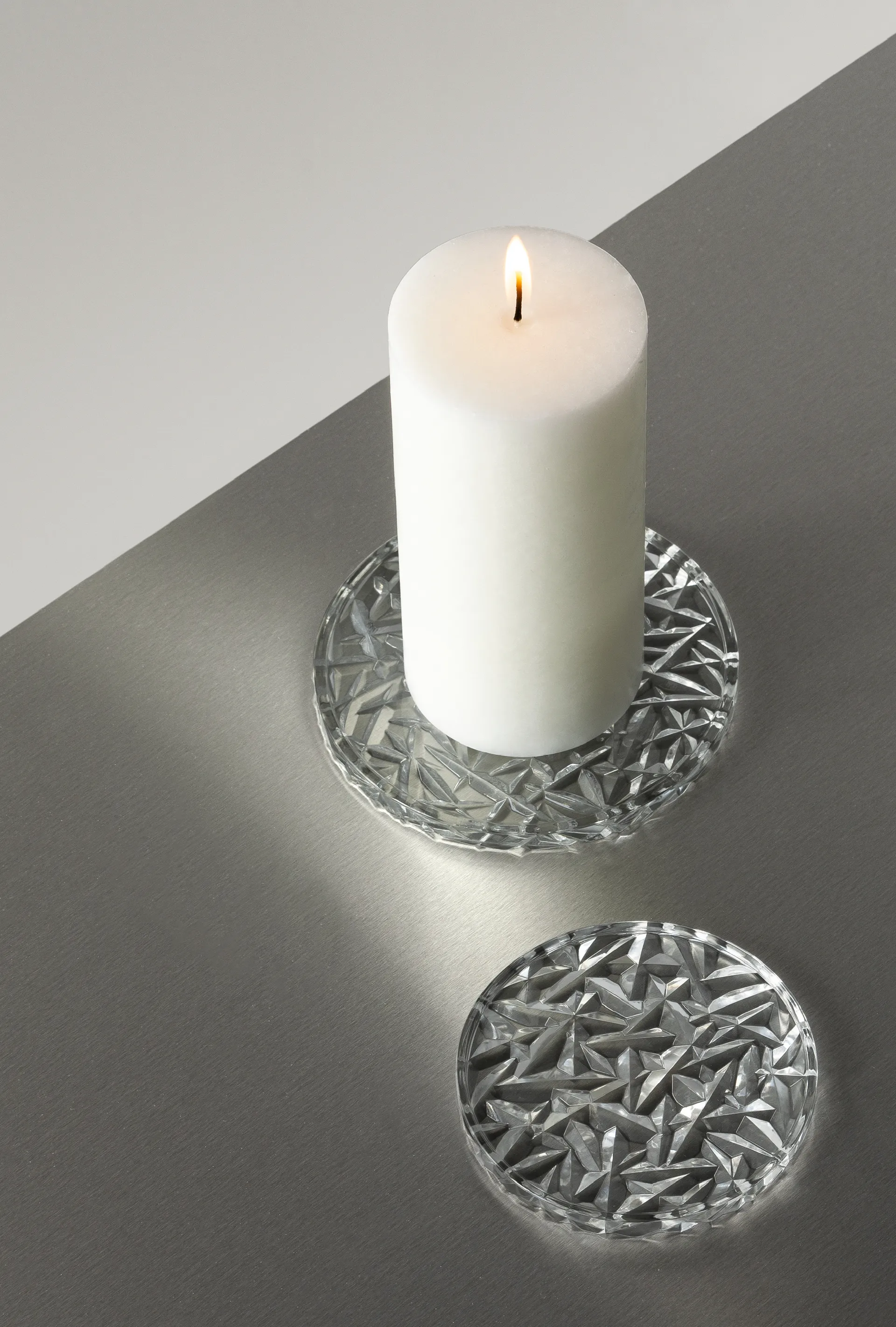 Carat glassunderlag Ø 12,5 cm, Klar Orrefors