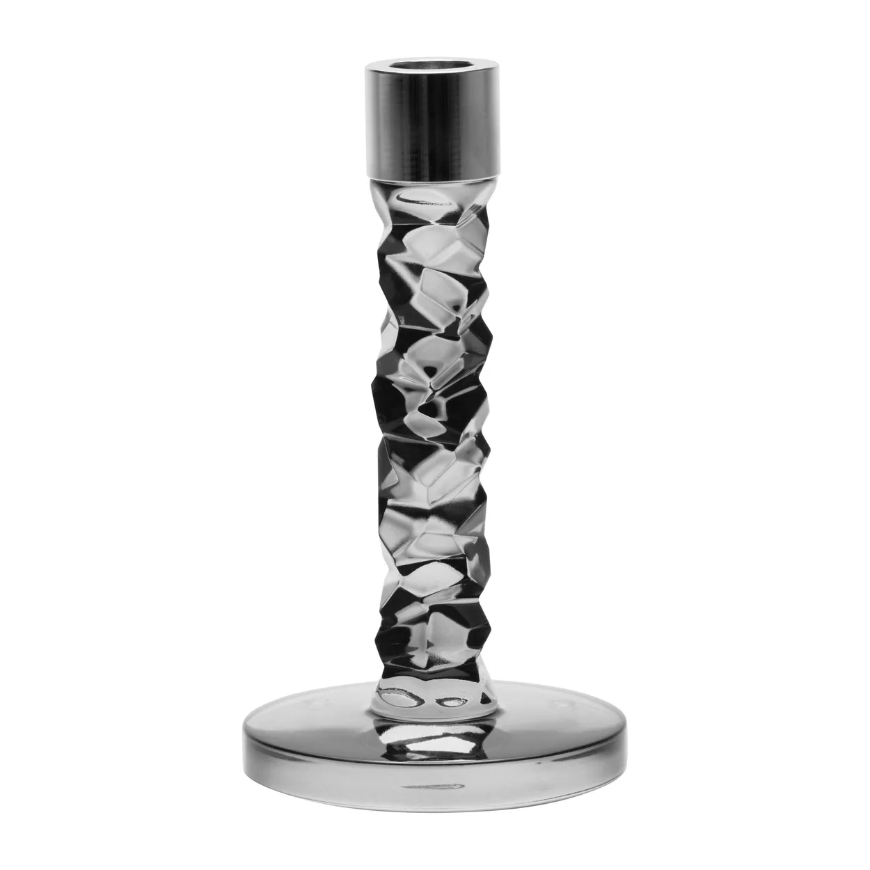 Orrefors Carat lysestake antrasitt 183 mm