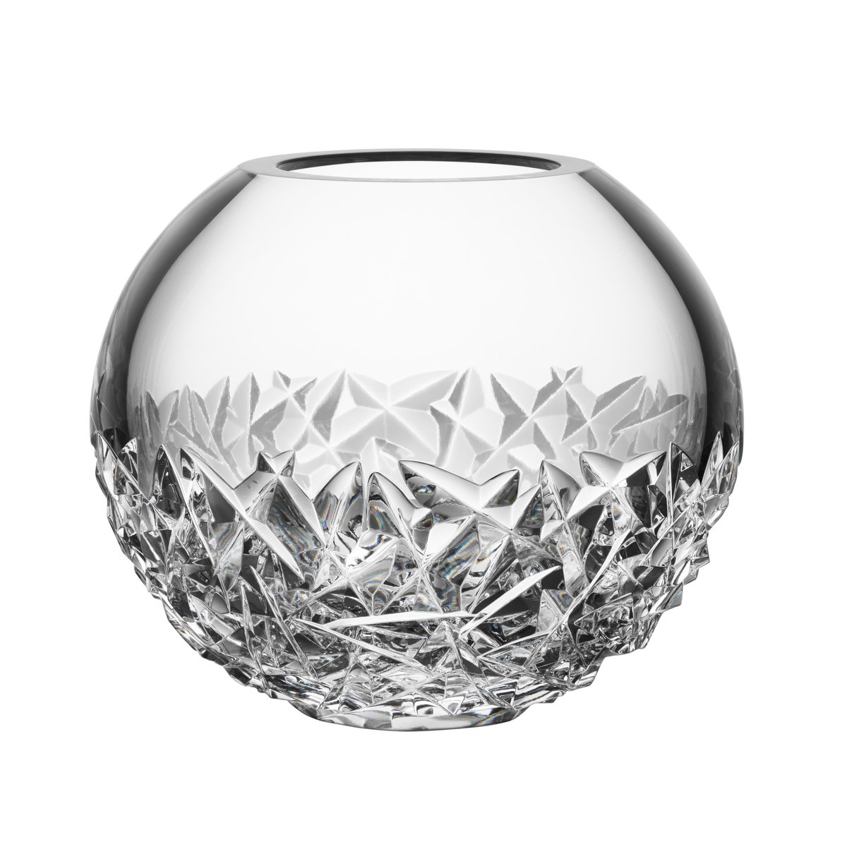 Orrefors - Carat rund vase stor H16,8 cm