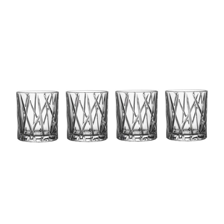 City Old Fashioned glass 4-pakk, 24,5 cl Orrefors