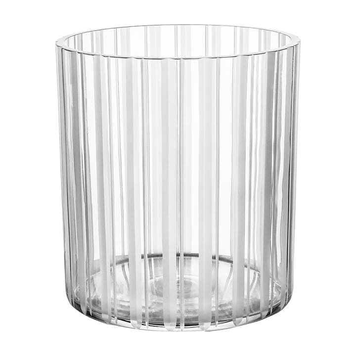 Cut in number vase 20 cm, Striper Orrefors