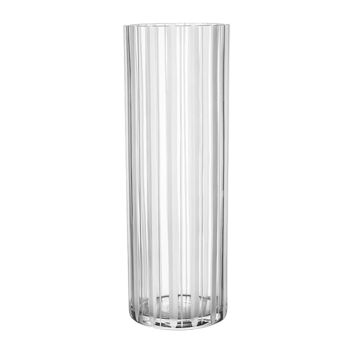 Cut in number vase 33 cm, Striper Orrefors