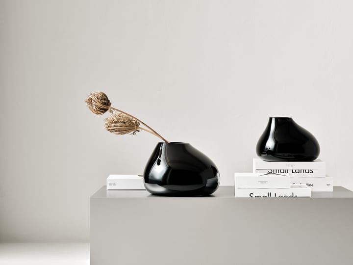 Ebon vase 240 mm, Sort Orrefors