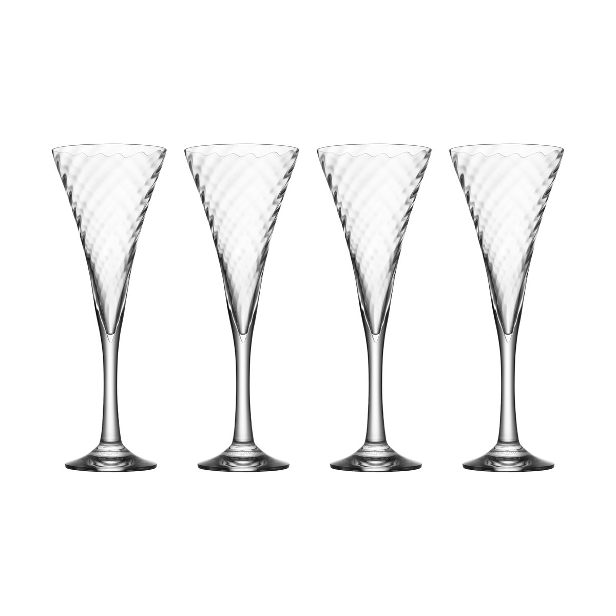 Orrefors - Helena champagne 25 cl 4 stk