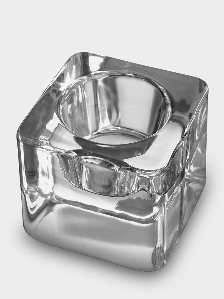 Ice cube lyslykt 70 mm, Klar Orrefors