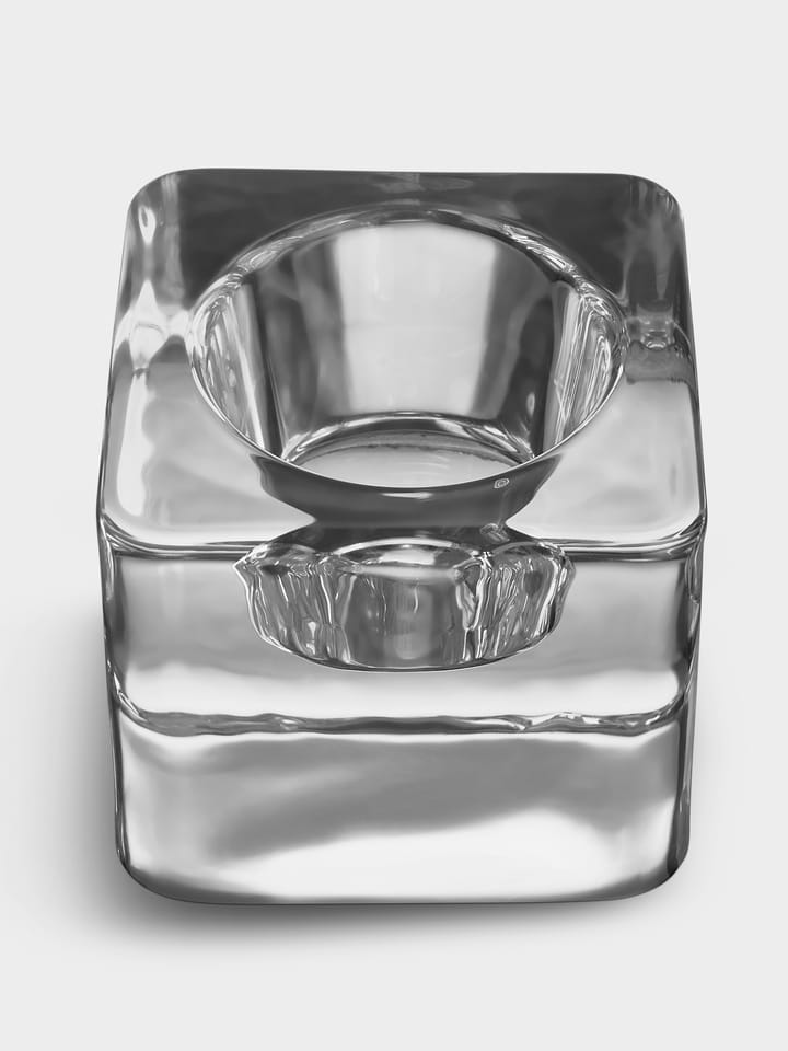 Ice cube lyslykt 70 mm, Klar Orrefors
