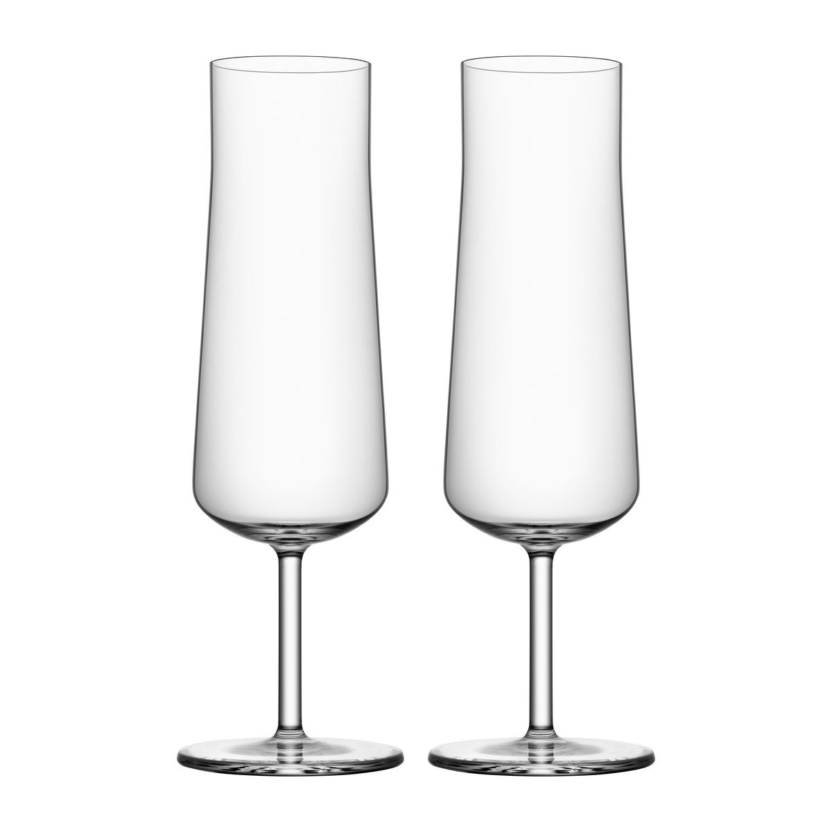 Informal champagneglass 22 cl 2-pakning Klar