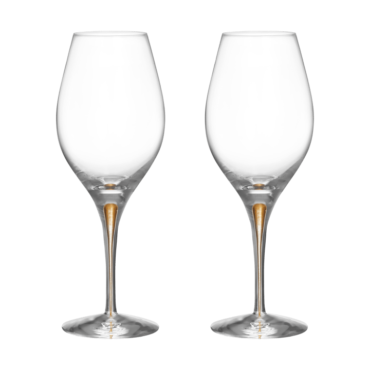 Intermezzo Balance vinglass 44 cl 2-pk, Gull Orrefors