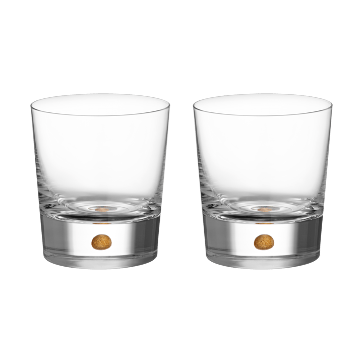 Intermezzo double old fashioned 40 cl 2-pk, Gull Orrefors