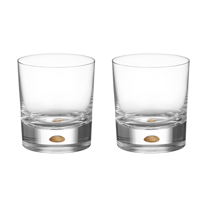 Intermezzo old fashioned 25 cl 2-pk - Gull - Orrefors