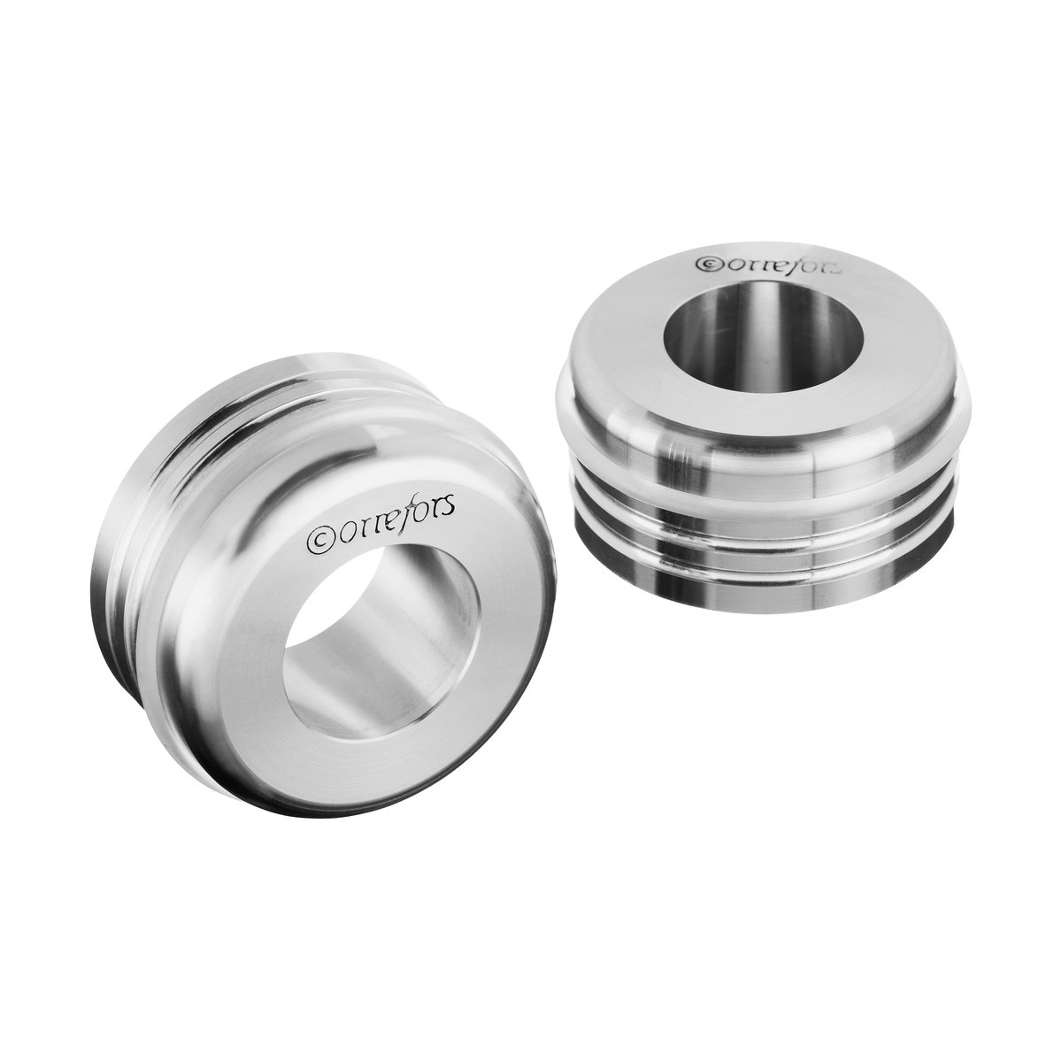 Orrefors Light switch lysadapter 2-pakning Aluminium