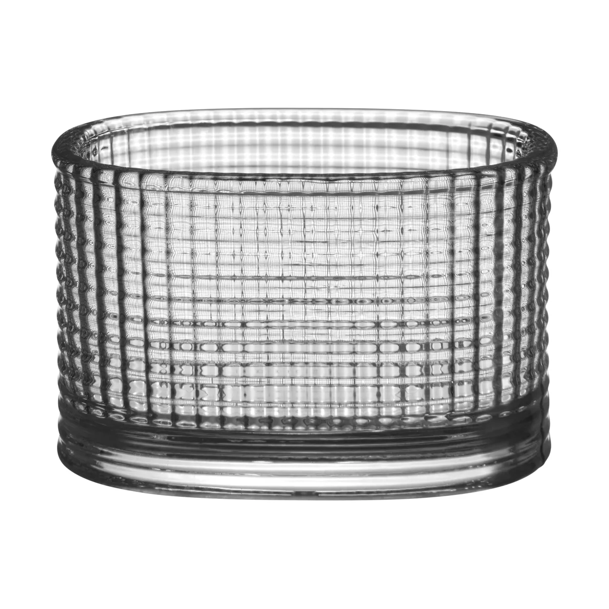 Orrefors Magica lyslykt super ellipse 5 cm Grå