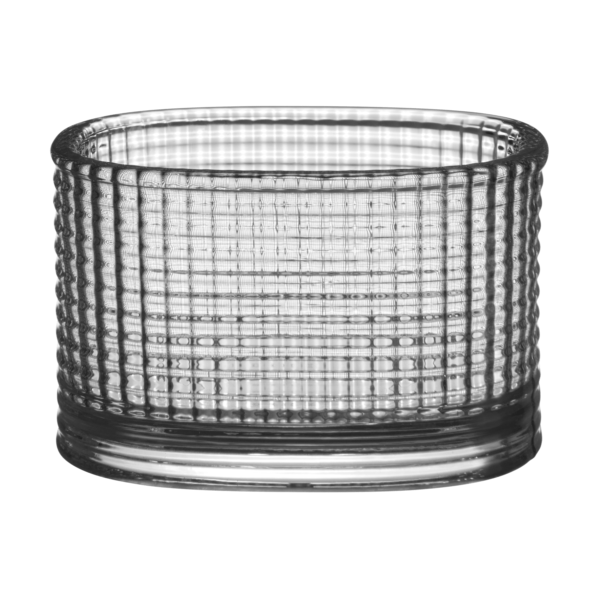 Orrefors Magica lyslykt super ellipse 5 cm Grå