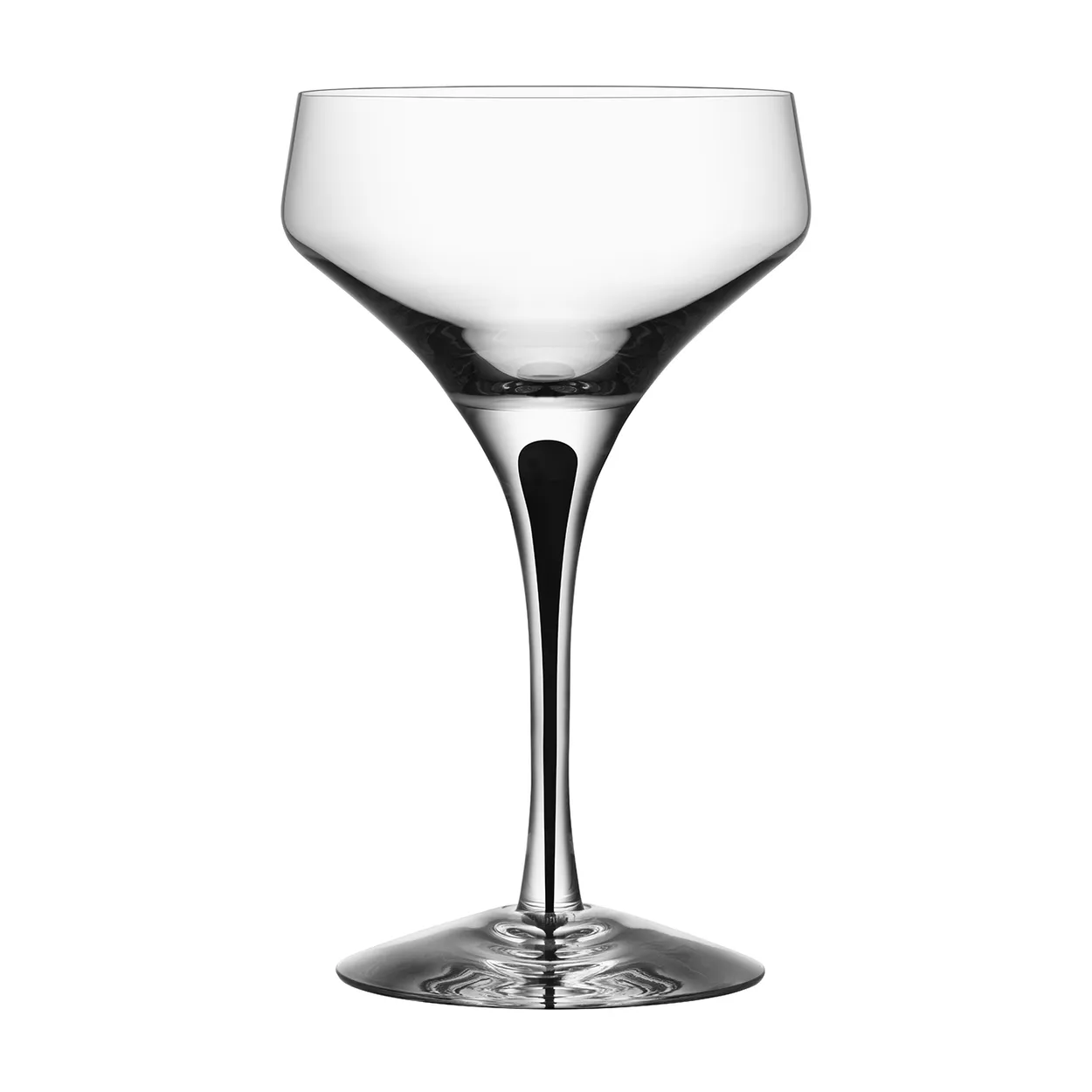 Orrefors Metropol champagneglass 24 cl Svart