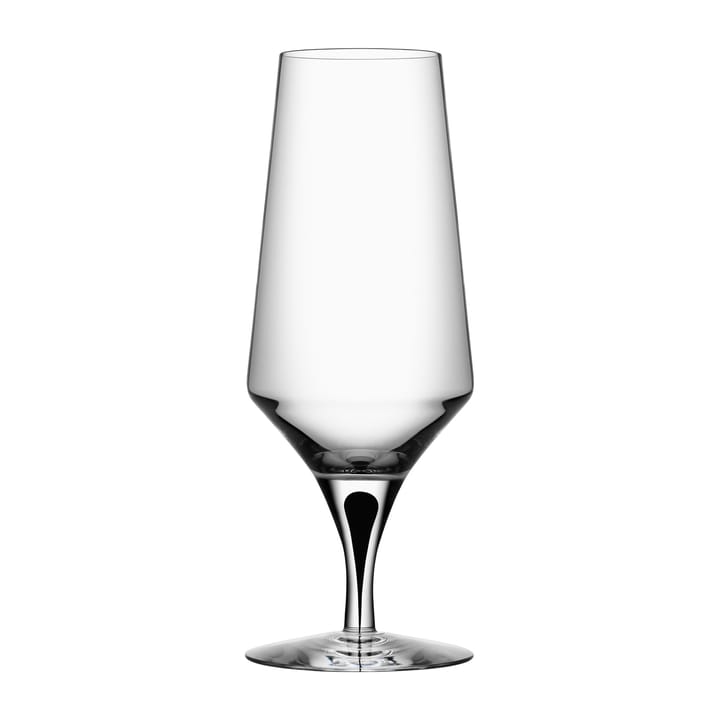 Metropol ølglass 46 cl - Clear/Black - Orrefors