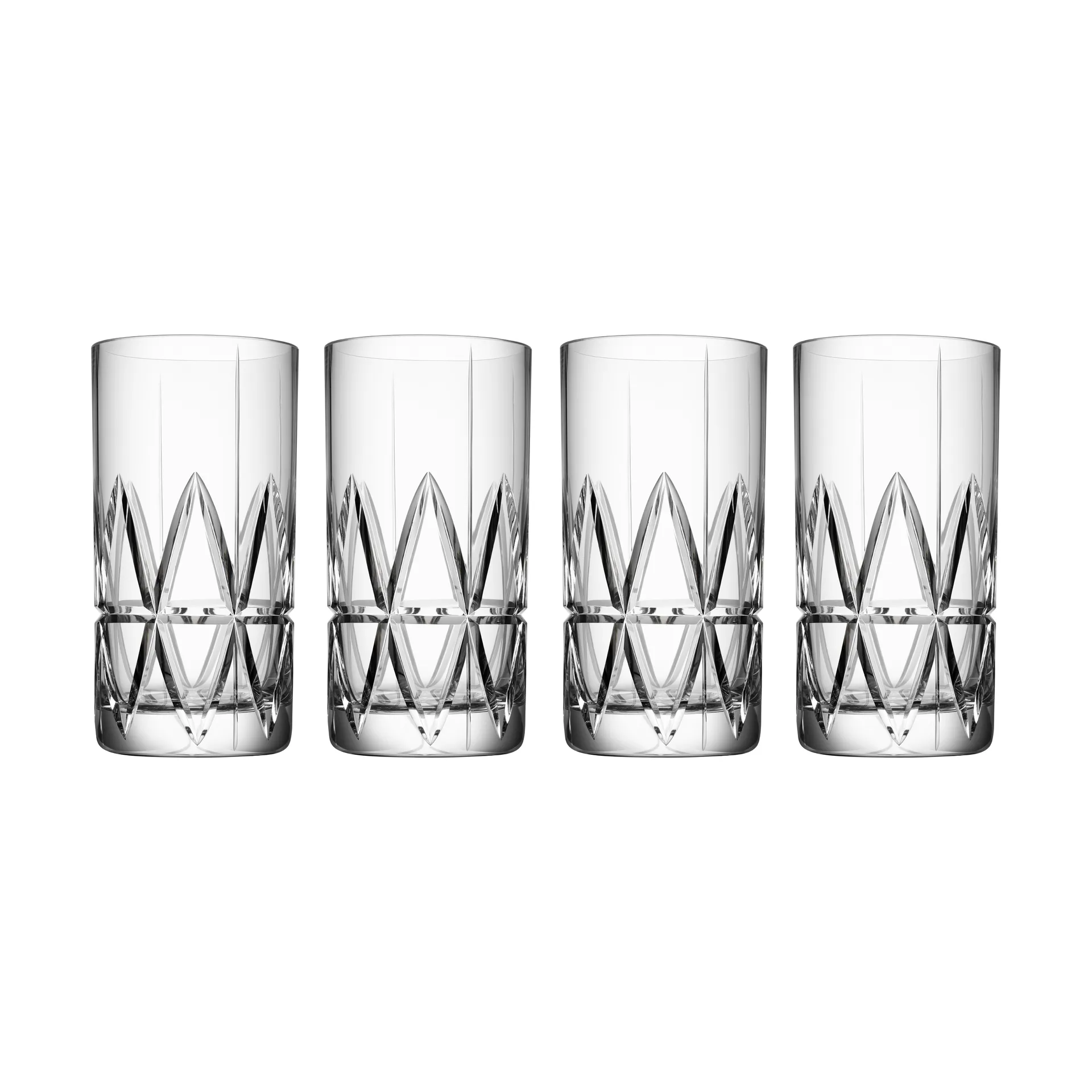 Peak highball glass 4-stk., 37 cl Orrefors