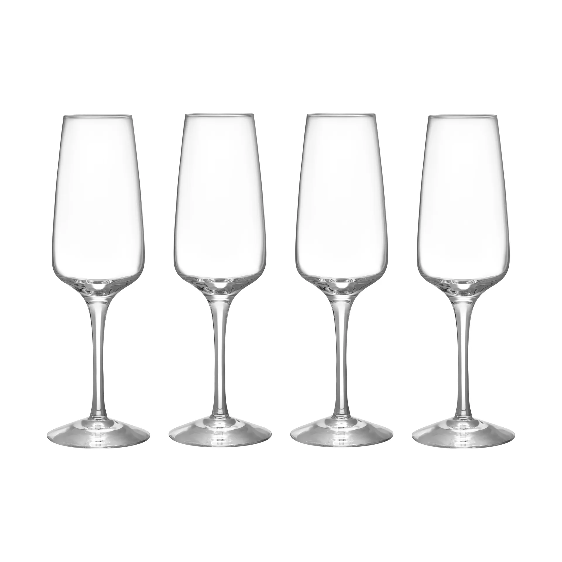 Pulse champagneglass 28 cl 4-pakning, Klar Orrefors