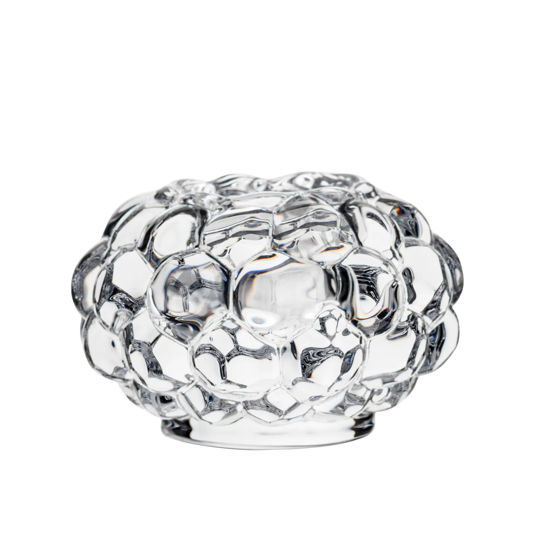 Raspberry lysholder, liten Orrefors