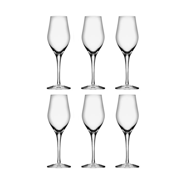 Sense champagneglass 25,5 cl 6-pakning - Klar - Orrefors