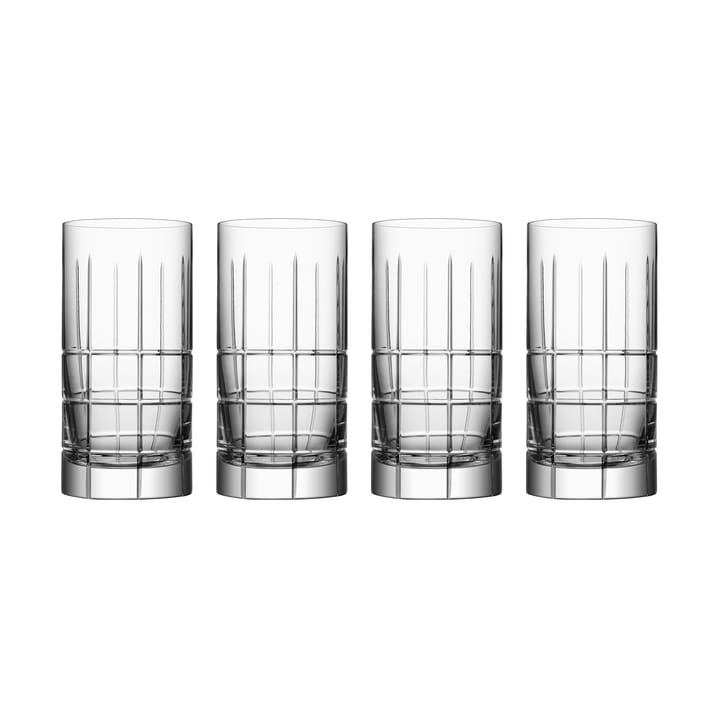 Street highball glass 45 cl 4-pakning - Klar - Orrefors