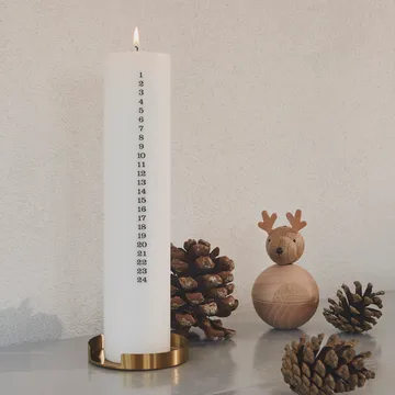 Christmas Rudolf trefigur - Bøk-eik - OYOY