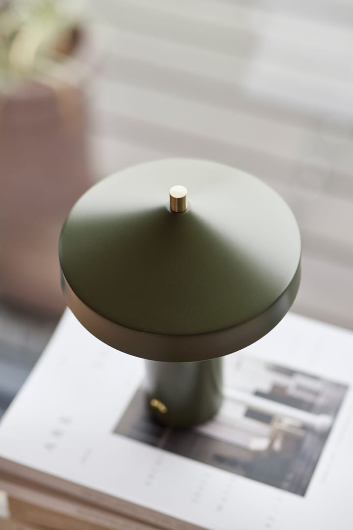 Hatto bordlampe 24,5 cm, Olive OYOY