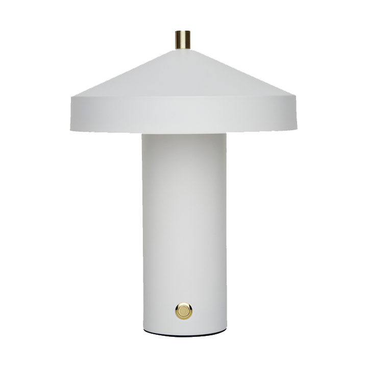 Hatto bordlampe, hvit