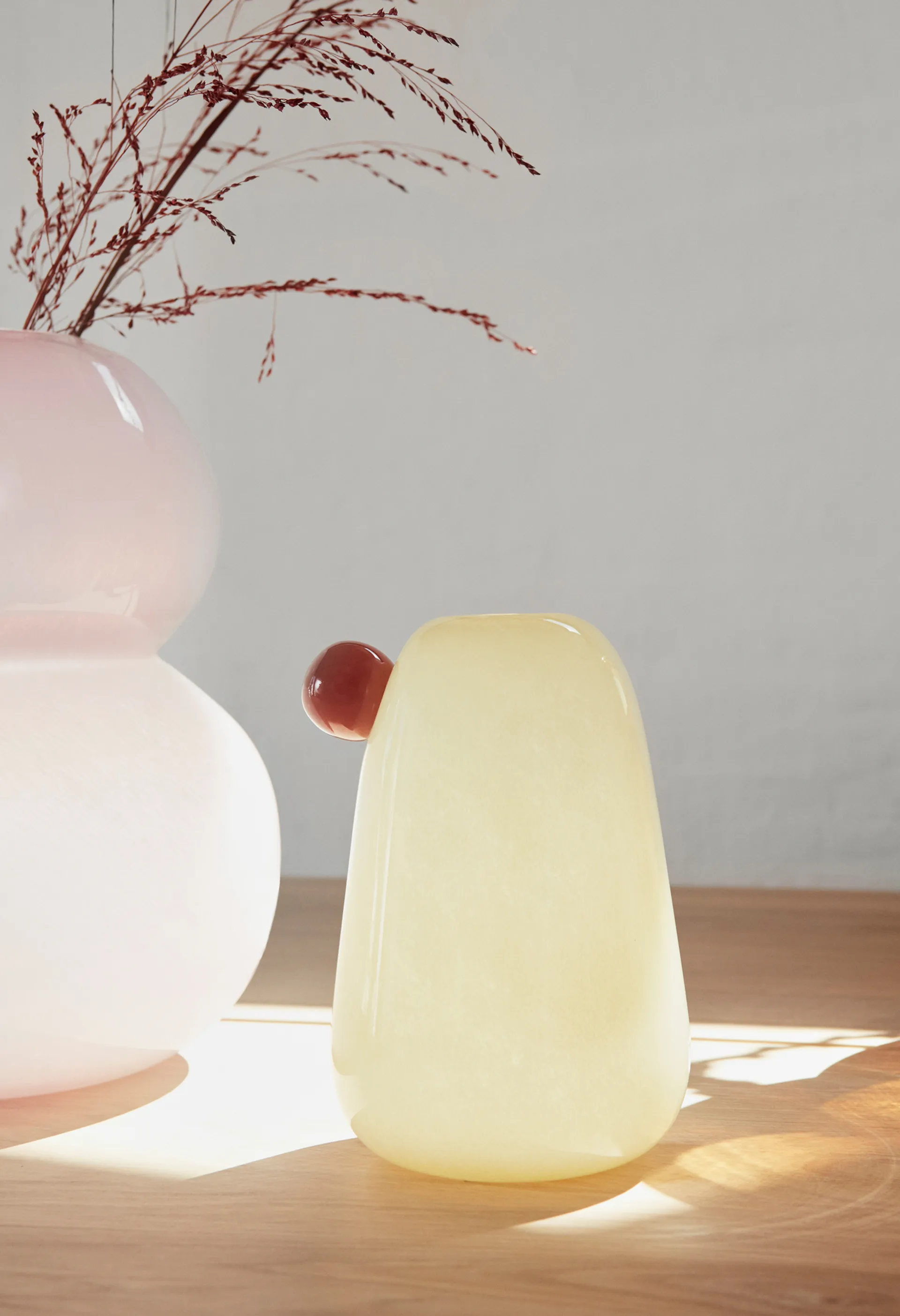 Inka vase small 20 cm, Vanilla OYOY